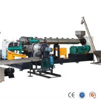 Déchets TY HDPE/PE/PP LDPE PP PE PS Ligne de pelletification par extrudeuse à vis unique
