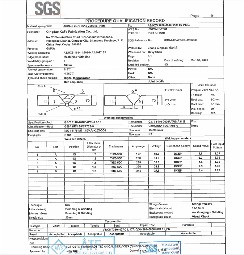 AS/NZS 5131 AS/NZS 1554.1 Steel structure fabrication  fully compliant with Australian standard (AS NZS) standards for structural applications