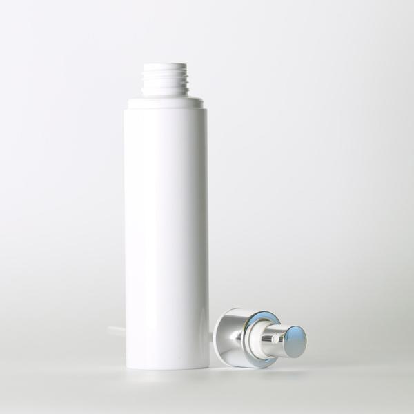 Continuous Mist Cosmetic Spray Bottle Pet Plastic 120ml In White Color