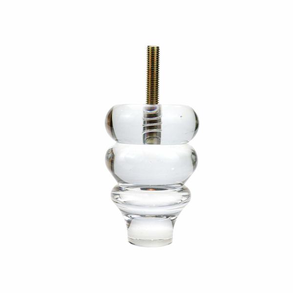 4 Conjunto de lucite Acrílico Móveis pernas Forma rolada para Diy Sofá de substituição pernas acrílicas