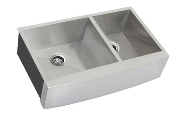 Modern Design Double Bowl / Double Basin Kitchen Sink Stainless Steel