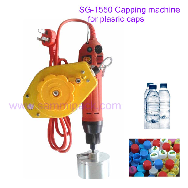 Small Manual Bottle Capper , Hand Held Bottle Capping Machine For Water Beverage