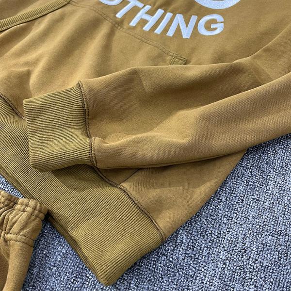 Custom Sweatsuit 100% Cotton Activewear Screen Logo French Terry Hoodie Joggers Sweatpants And Hoodie Set Tracksuit For Men