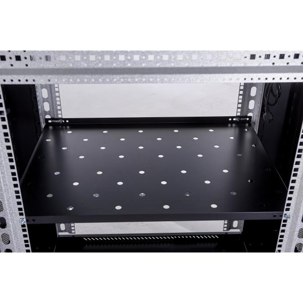 19inch Black 4 Sides Mounted Sliding Shelf Network Cabinet for Enhanced Accessibility