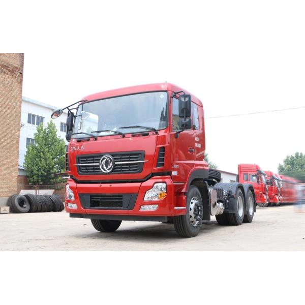 12m Dongfeng Heavy Duty Tractor Trailer Truck TIANLONG 450 HP 6X4 Tractor