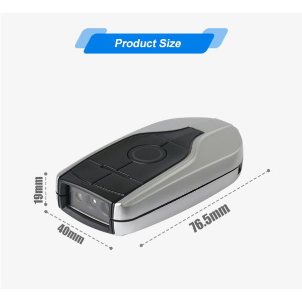 2.4GHz беспроводный CMOS Bluetooth сканер штрих-кодов 450mAh портативный мини-код-читатель