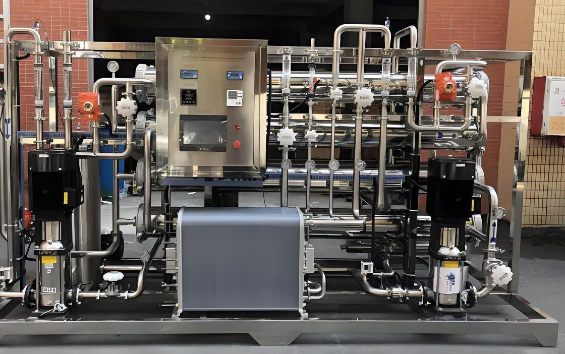 2000 LPH Ultrapure Water Purification System with Chemical-Free EDI Operation and 18 MΩ*cm Resistivity