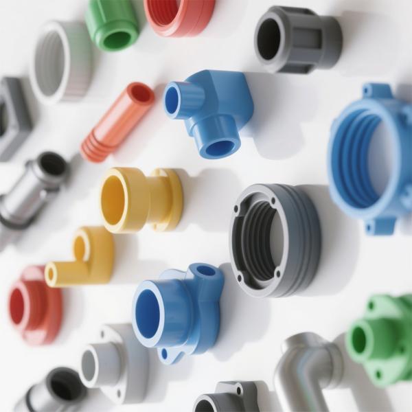 UV Resistance Custom Plastic Injection Molding Parts Nylon 6 HDPE