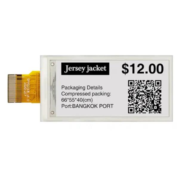 2.9 дюймовый электронный дисплей электронной бумаги Eink Digital Price Tag