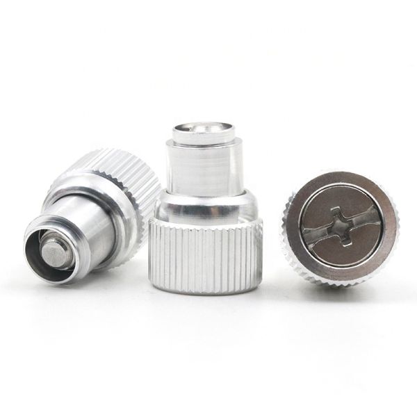 Screws PF41/PF42/PF15/PF25 Captive Panel Zinc-Plated Knurling Knob Spring-Loaded Screws Washers type NO and Blots