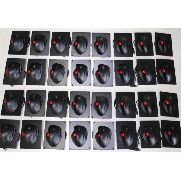 Мышь трекбола смолы + пластмассы + металла материальная промышленная с трекболом смолы 39ММ