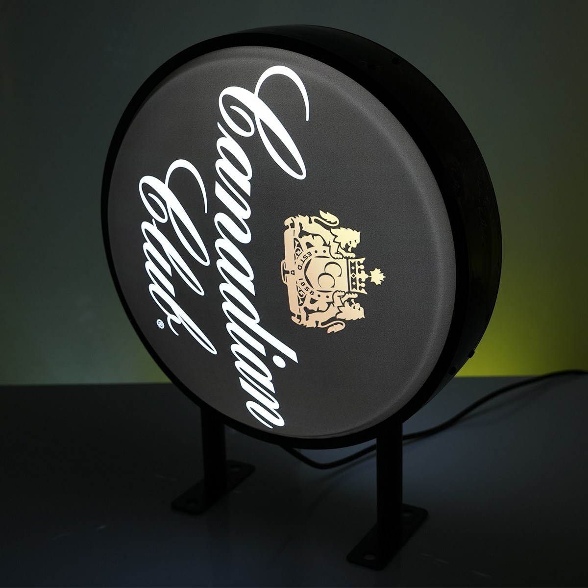Outdoor Advertising LED Lightbox Waterproof — Round/Square Vacuum Forming Sign, IP Rated