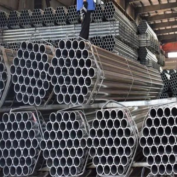 ASTM A106 GR.B Q195 Q235  1-12m Galvanized Round Steel Pipe with High Quality and Low Price for Building Materials