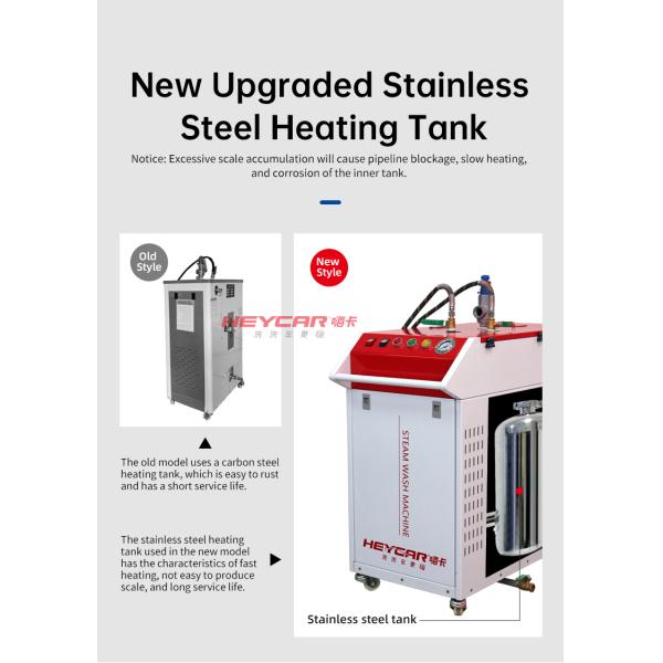 Industrial High Pressure Steam Car Washer Machine for Car Washing Shop and Customer's Request