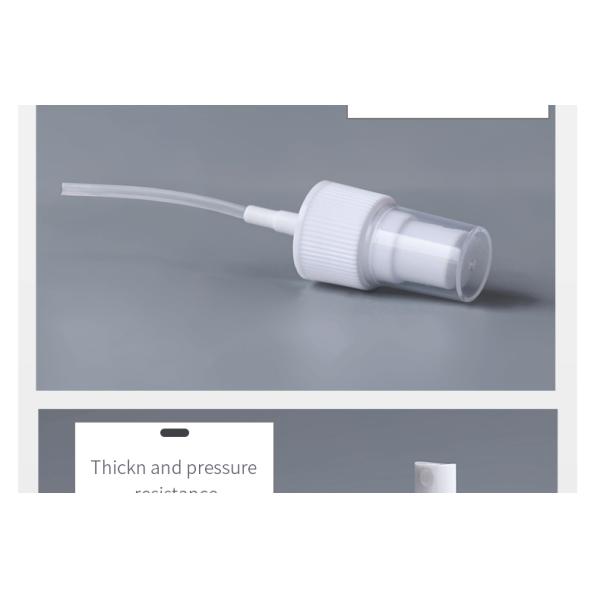 Recyclable 40ml Alcohol Transparent PET Spray Bottle 73*34mm