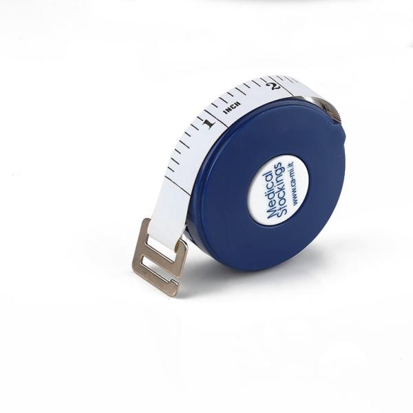 Blue Casing tailoring measuring tape Double Scale 150cm 60 Inch With Metal Pull Tab