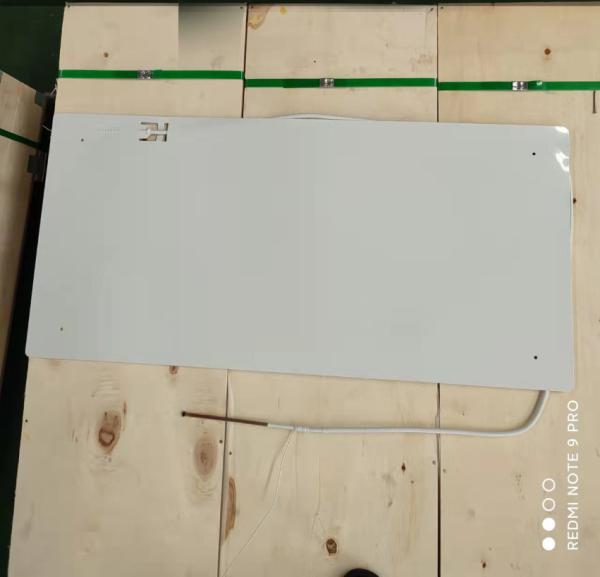 White Aluminum Single Entry Roll Bond Evaporator For Home Appliance