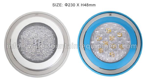 Stainless Steel 304 Underwater Pool Lights RGB 18W Energy Saving Color Changing