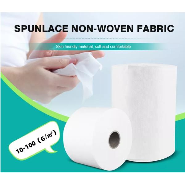 Eco Friendly Spunlace Non Woven Fabric Washcloth 100% Tencel Non Toxic Eco Friendly