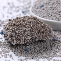Litière agglomérante pour chat en bentonite parfumée personnalisée, sans poussière, à grosses particules, à base de sodium, naturelle