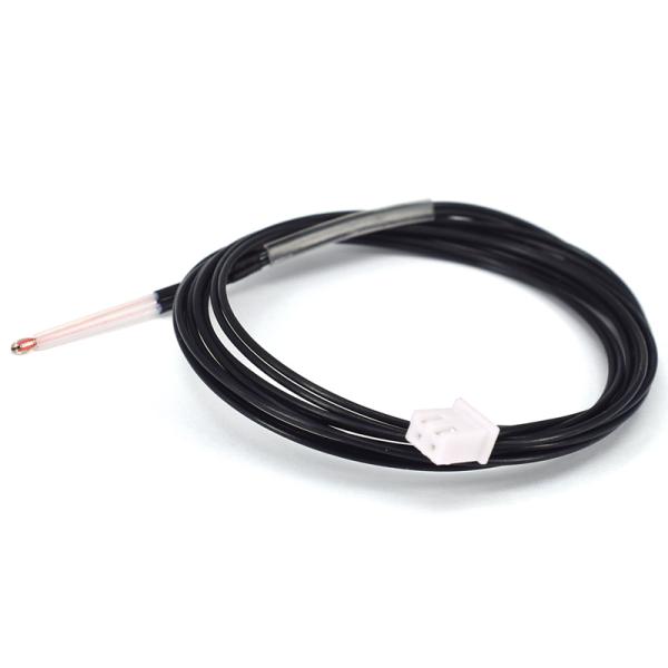 45m/W Black 3D Printer Accessories NTC 100K Thermistor With Terminal