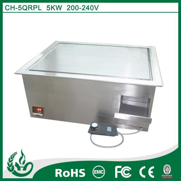 Chinese supplier commercial built in griddle for home