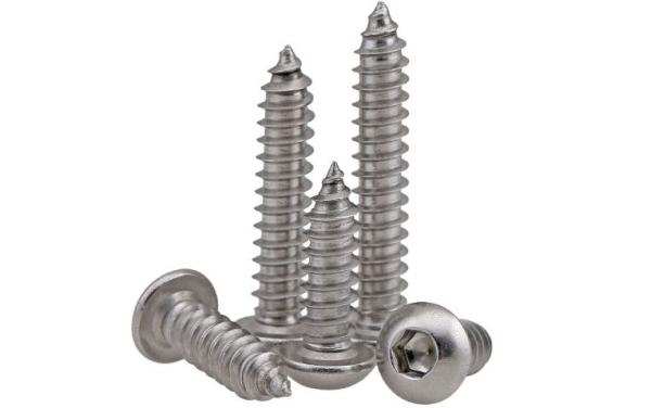 Round Head Socket Drive Pointed Screws Pan Head Hex Drive Self Tapping Screws
