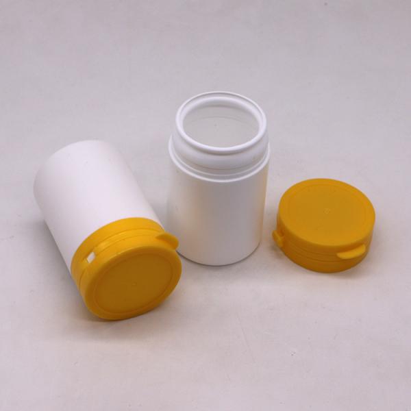 Vitamin Supplement Container 70ml HDPE Medicine Jar Bottle with Tearing off Cap