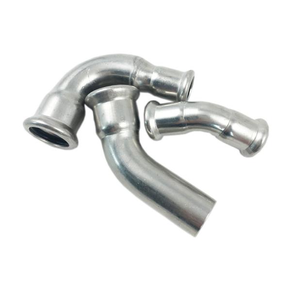 NSF 90 Degree Elbow SS316L Push Lock Fittings Sanitary Grade