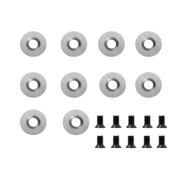 Stock Carbide Indexable Inserts Standard Shape 100% Tungsten Carbide Construction