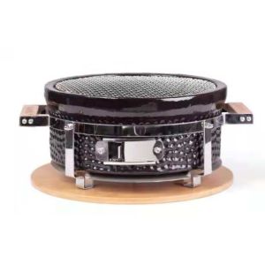 Мини чернота 13,3 БАРБЕКЮ угля медленно двигает керамический гриль Kamado