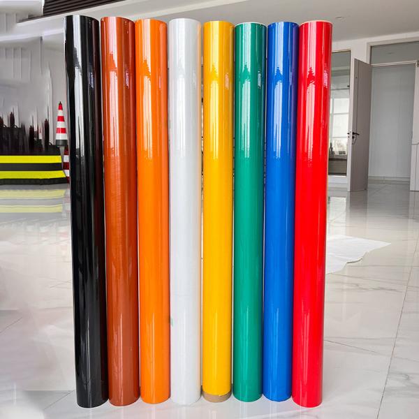 5 Years Service Life PET Engineering Grade Reflective Vinyl Film Roll