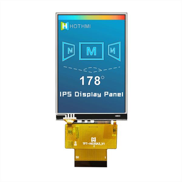 Модуль дюйма TFT LCD вертикали 3,5, многофункциональный экран TFT емкостный
