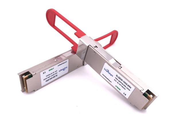 Data Center 100G QSFP28 Transceiver 25.78 Gbps/CH Data Rate / 100G QSFP28 ER4
