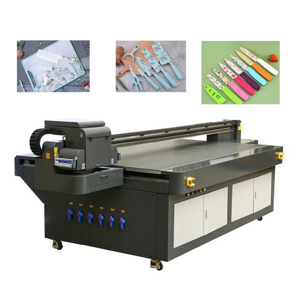 Canvas Metal Porcelain Glass Large Format Printing Machine UV Flatbed Printer