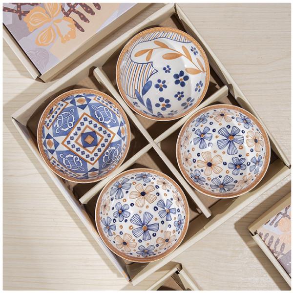 Dinnerware Set Ceramic Dinner Set Bohemian Bowl Plate Mug Stoneware Party Tableware