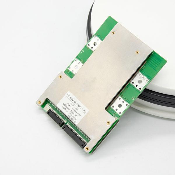 Lifepo4 Common Port BMS 12v 4s 100A With Balance Temperature Control Pcb Charger