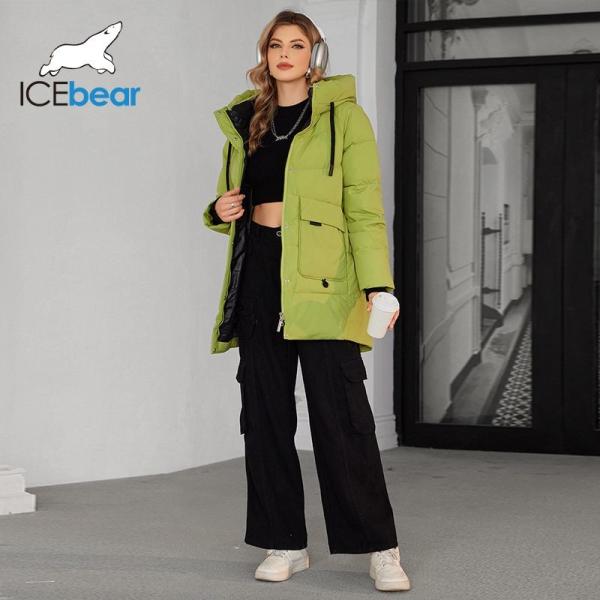 83cm 85cm 87cm 89cm Mid Length Down Coat Grayish Green Mid Length Puffer Jacket