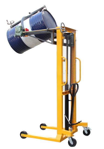 Tipo de levantamento hidráulico do prendedor da altura do elevador do cilindro (manual que gira) 1.6m com carga 400Kg