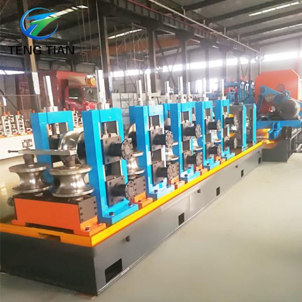PLC Tube Mill Machine 140mm Carbon Steel 100m/min