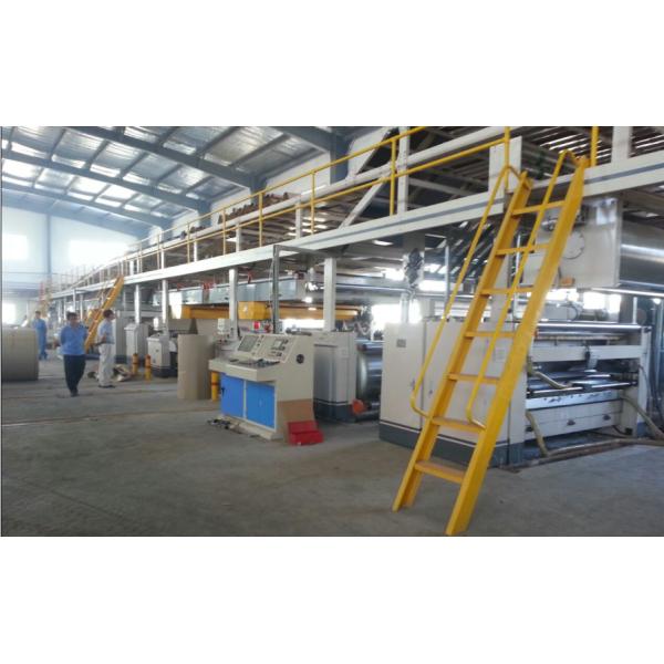 Картонная гибкая односторонняя коругация 2 слойная машина для изготовления коругированного картона