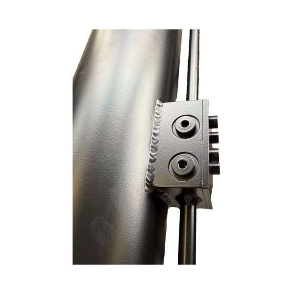 Luffing Hydraulic Cylinder Double Acting With Hard Chrome Plated Steel 1500mm Stroke