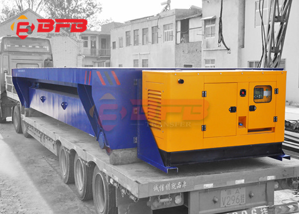 Steerable шкентель руки тележки Q235 переноса прессформы 75t дизельный эксплуатируемый