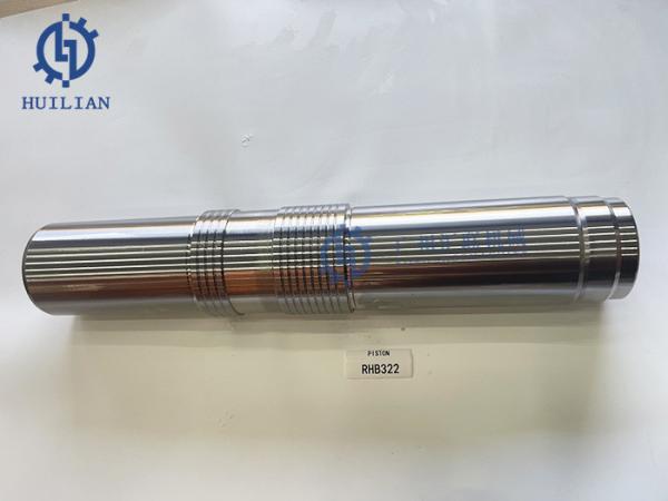 Os acessórios do pistão de Hydraulic Breaker Hammer da máquina escavadora parte o pistão do cilindro do disjuntor RHB322