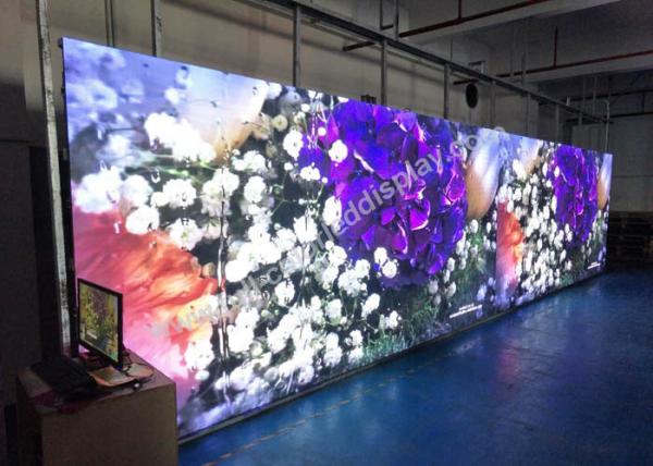 High Definition P3 Indoor Rental Led Display Screen 576 X 576 Die Casting Cabinet