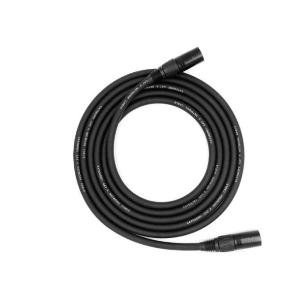 Câble Cat6 Tactique Noir