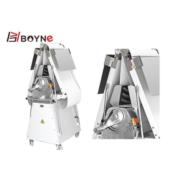 SS Table Top Type Electric Dough Sheeter Machine For Bakery with 520 mm or 380mm roller length