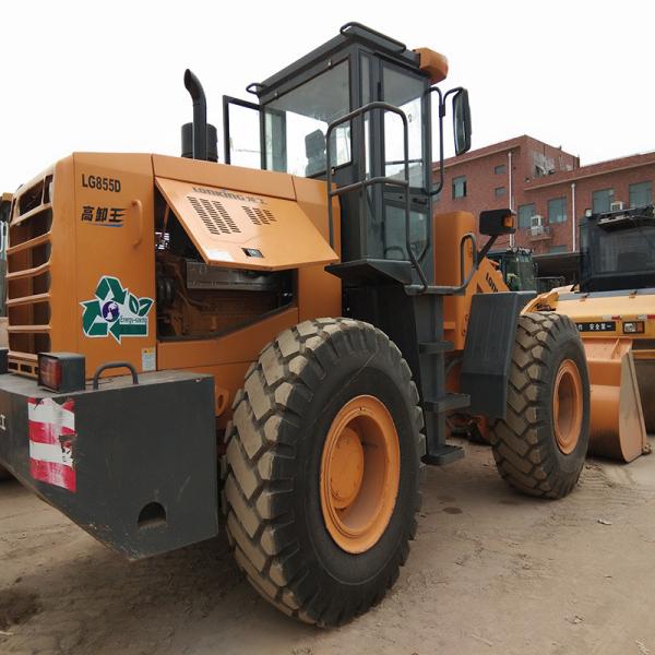 90% New Chinese LG956 Used Wheel Loader Lg 956 Loader Good Condition