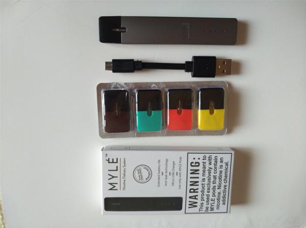 High quality Factory oem 0.9 ML Empty Ceramic Cotton Coil Myle pods for Myle Vape device  Myle Pods For Myle device