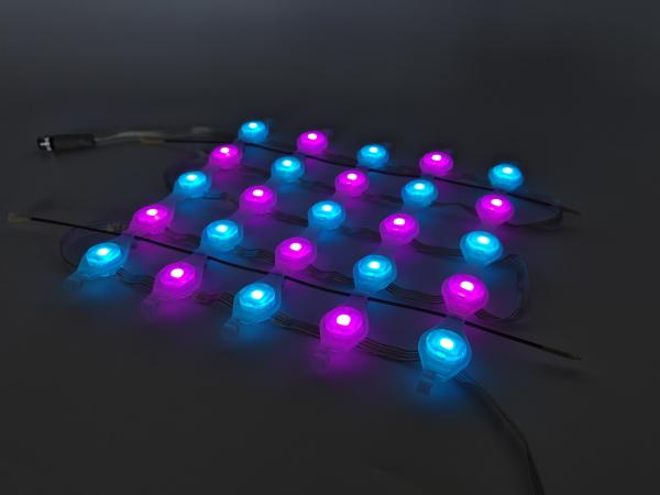 Ecrã de grade LED IP67 de moda exterior SMD3535 Fonte de luz pontual com distância do centro de 20 mm